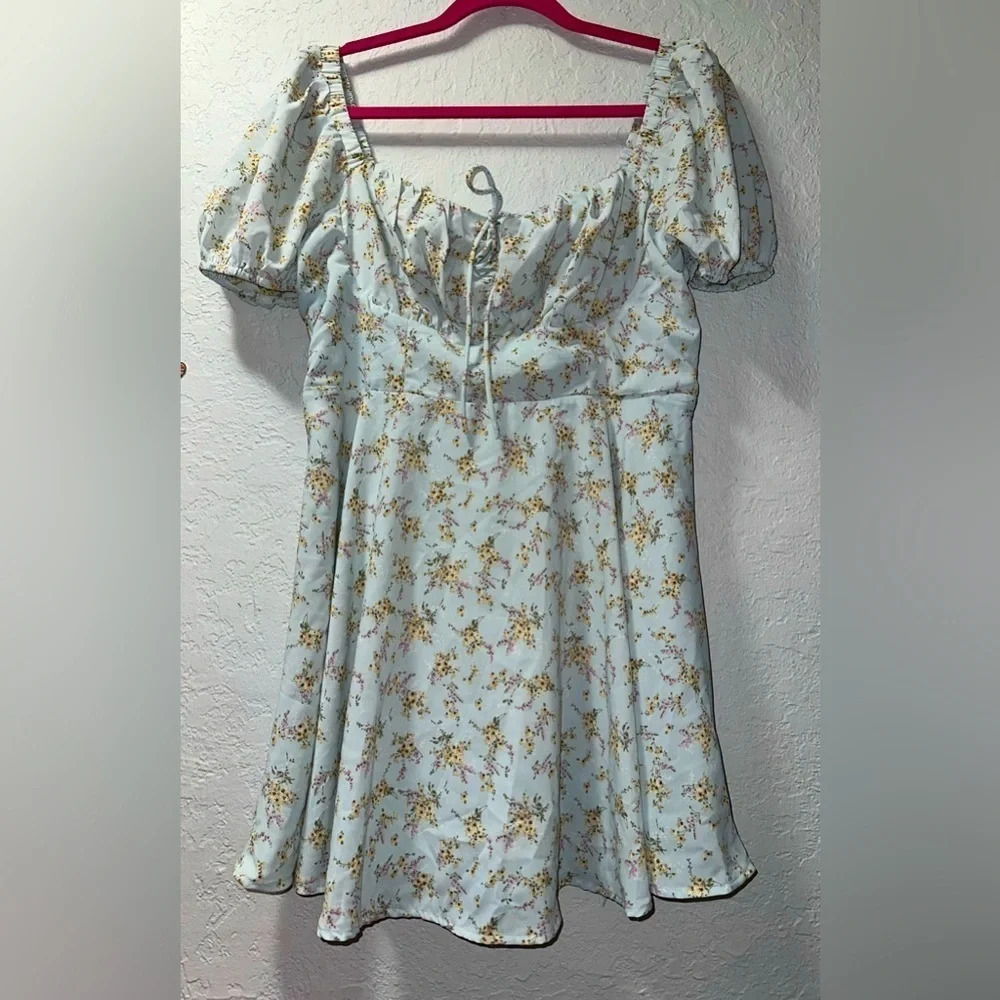 Windsor Budding Romance Floral Chiffon Skater Dress